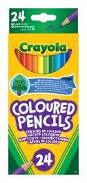 Crayola Eco Coloured Pencils Set of 24 for Sustainable Drawing