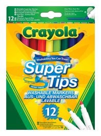 Crayola Supertips Bright Markers Set of 12