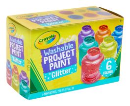 Crayola Washable Paints 6 Pack for Easy Art Projects