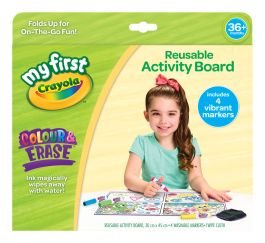 Reusable Colour and Erase Activity Board by Crayola