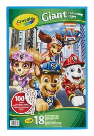 Paw Patrol Adventure Pups Giant Colouring Pages by Crayola