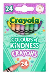 24 Crayons Colours of Kindness Collection Crayola