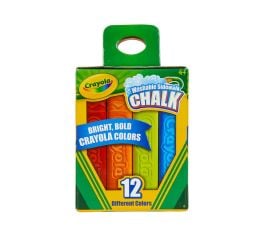 Crayola Sidewalk Chalk 12 Pack Outdoor Drawing Set