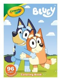 Crayola Bluey Colouring Book 96 Pages