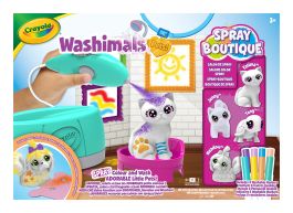 Crayola Washimals Spray Boutique Spray Colour and Wash Pet Toy