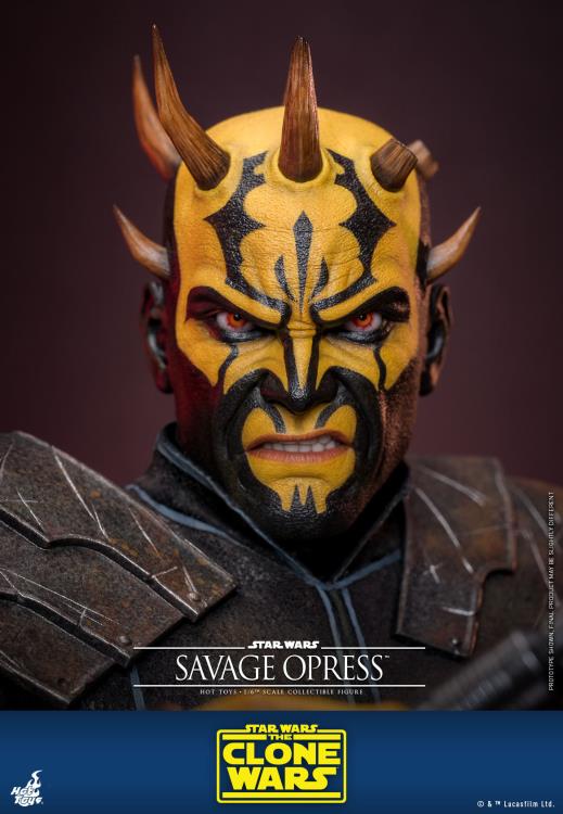 Hot Toys Star Wars The Clone Wars Savage Opress 1/6th Scale Figure