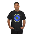 'Ask Me About My Record Collection' Men's T-Shirt, side angle
