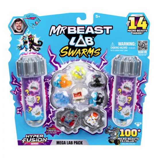 Mr Beast Lab Swarms S3 Mega Lab 14Pk, side angle