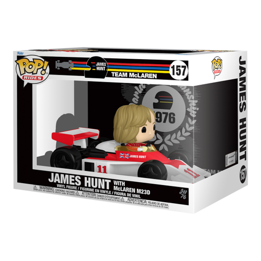 Rides Super Deluxe - Formula One - McLaren Hunt ('76) Funko Pop! Vinyl Figure