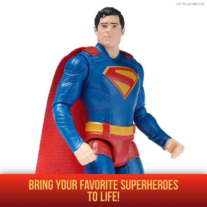 Superman 6 Movie Figures Assorted, rear view