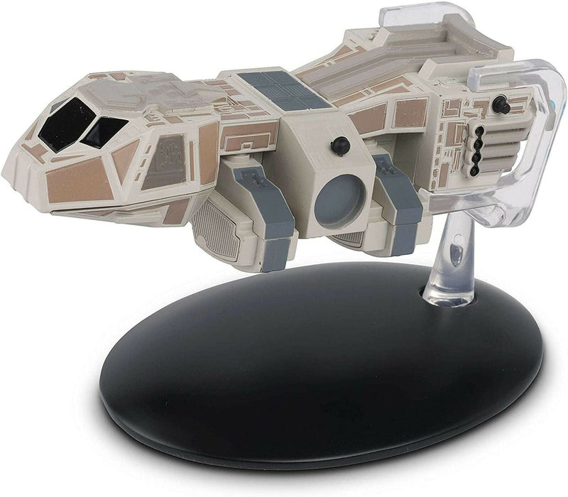 The Baxial (Neelix's Ship) Starship Die-Cast Model (Eaglemoss / Star Trek), side angle