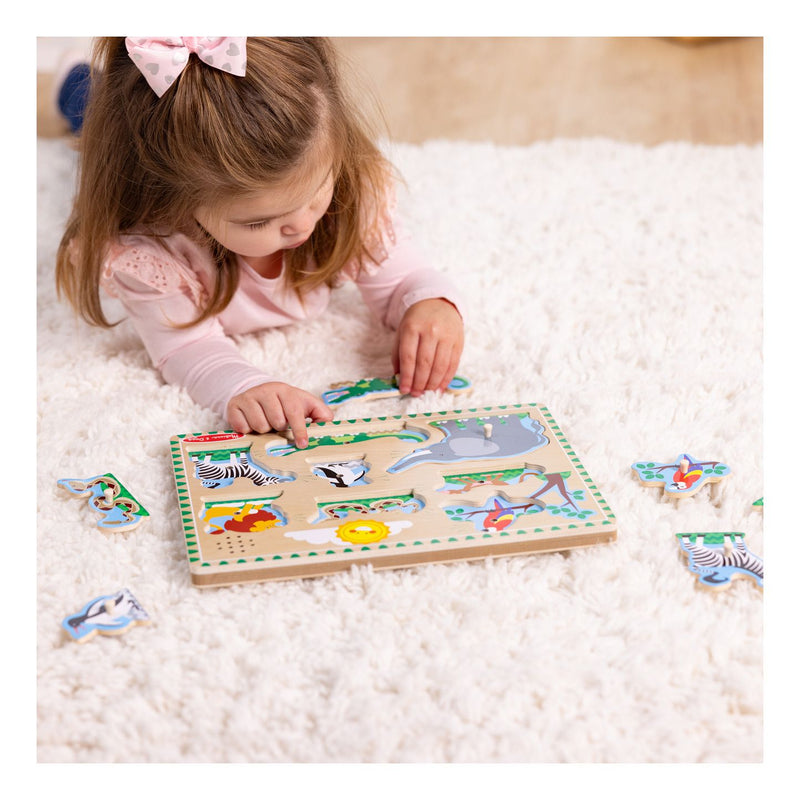 Melissa & Doug - Sound Puzzle Astd In Tray - Image