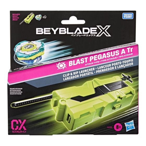 Beyblade X Clip & Rip Launcher Set