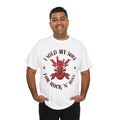 'I Sold My Soul for Rock 'n' Roll' T-Shirt, in display