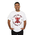 'I Sold My Soul for Rock 'n' Roll' T-Shirt, in display