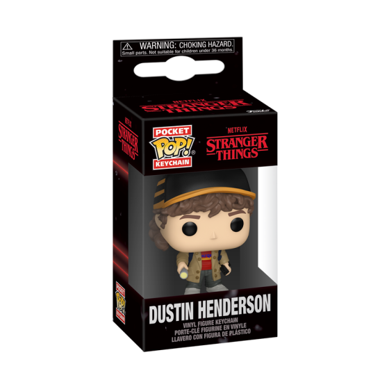 Pop! Keychain Stranger Things S5 Dustin Hndrsn