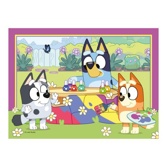 Bluey 4 in a Box Jigsaw Puzzles Jigsaw Puzzles