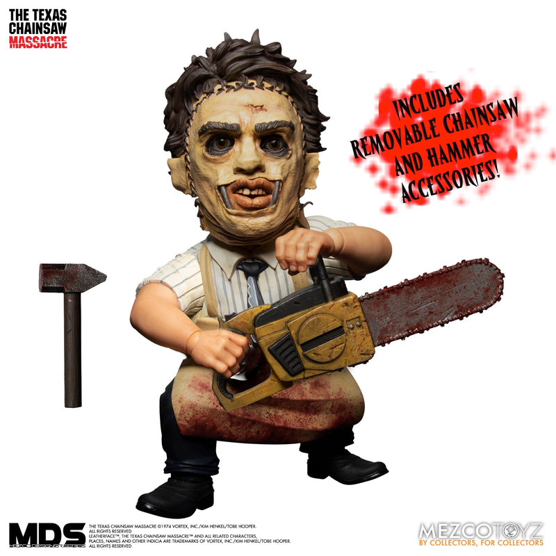 Texas Chainsaw Massacre (1974) Leatherface 6" Mezco Designer Series (MDS) Figure