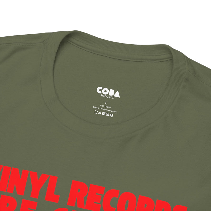 'Vinyl Records Are Groovy' Bold T-Shirt, additional view