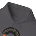 Vinyl Record Logo Men's Hoodie, showing reverse