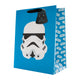 Blue Star Wars Stormtrooper & Darth Vader Gift Bag