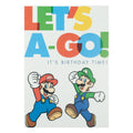 Birthday Card - Fun Super Mario™ Design with Luigi