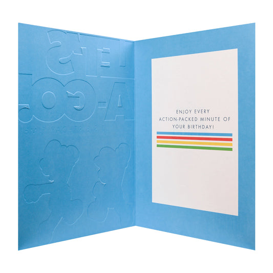Birthday Card - Fun Super Mario™ Design with Luigi