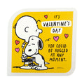 Valentine's Card for One I Love - Cute PEANUTS™ Hug Design