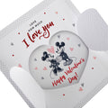 Valentine's Day Card - Cute Disney Mickey and Minnie Mouse Design