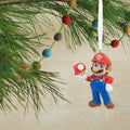 Collectable Super Mario - Mario with Super Mushroom Ornament