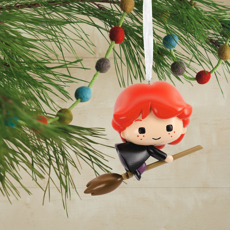 Collectable Harry Potter™ - Ron Weasley on Broomstick Ornament