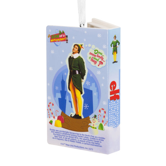 Collectable Elf™ Christmas - Retro Video Cassette Case Ornament