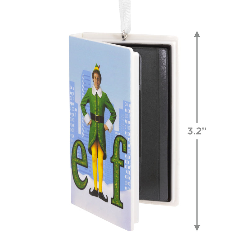 Collectable Elf™ Christmas - Retro Video Cassette Case Ornament