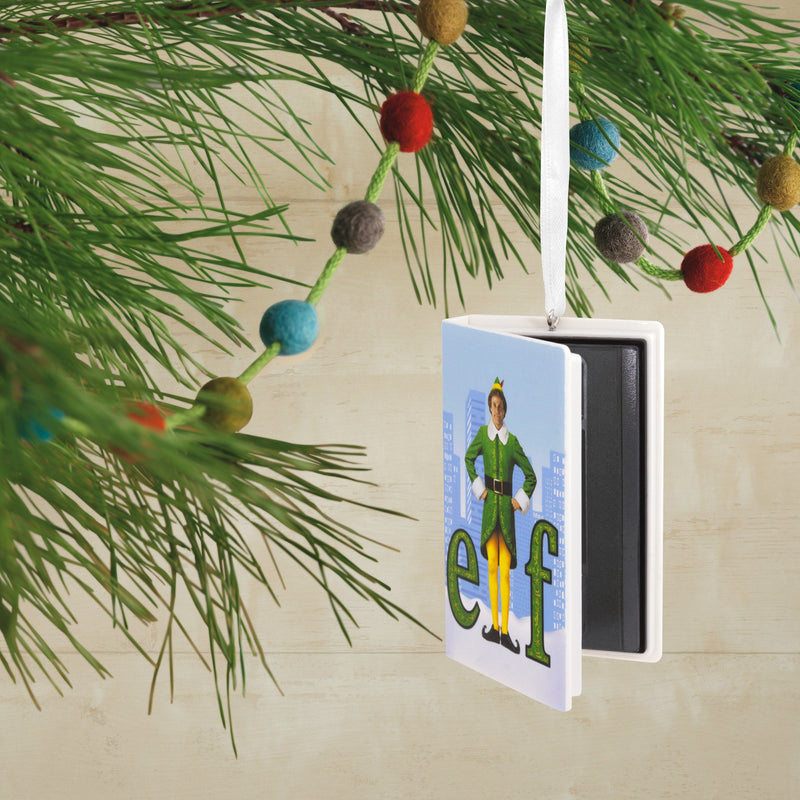 Collectable Elf™ Christmas - Retro Video Cassette Case Ornament