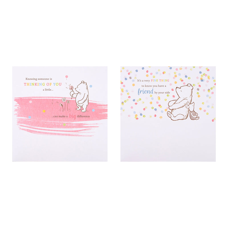 Assorted Cards - Multipack of 10 in 5 Disney's Winnie The Pooh Designs