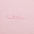 Birthday Card for Auntie - Pink Disney Winnie the Pooh Design
