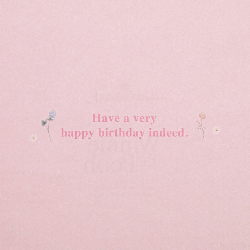 Birthday Card for Auntie - Pink Disney Winnie the Pooh Design