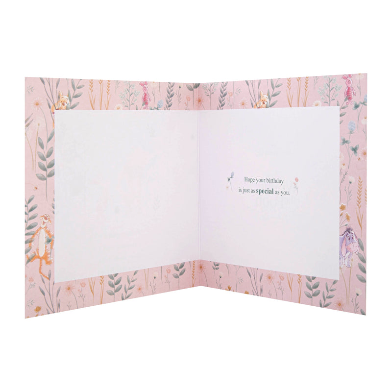 Birthday Card for Friend - Disney Winnie the Pooh Design