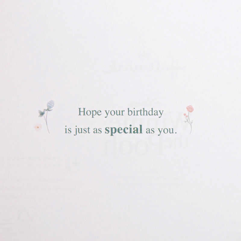 Birthday Card for Friend - Disney Winnie the Pooh Design