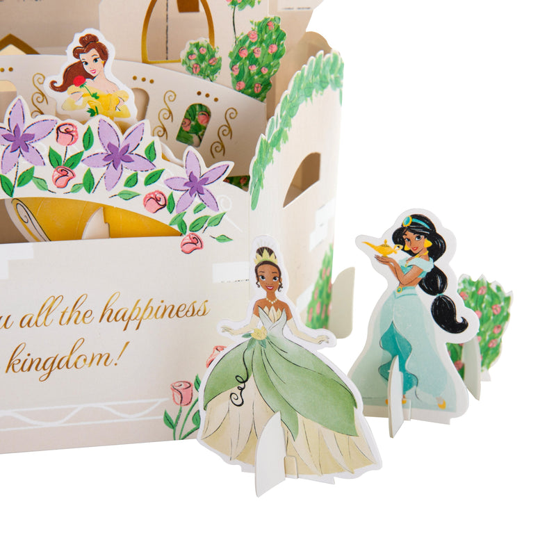 Birthday Card - 3D Pop Up Disney Princesses Design