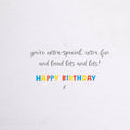 Birthday Card for Daddy - Forever Friends Bears & Stars Design