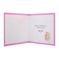 Birthday Card for Her - Pink Forever Friends Bears Daisies Design