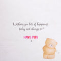 Birthday Card for Her - Pink Forever Friends Bears Daisies Design