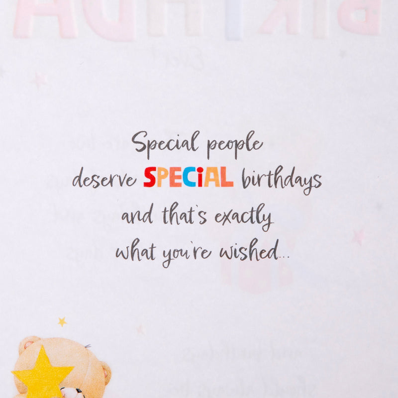 Birthday Card - Forever Friends Bears Gifts Design