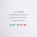 Birthday Card for Grandson - Forever Friends Bears with Football Design