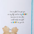 Birthday Card for Husband - Forever Friends Bears Hugs Design