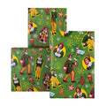 12M Multipack Christmas Wrapping Paper - 3 x 4M Rolls in 1 Green Buddy the Elf Design