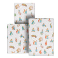 6M Wrapping Paper - 3 x 2M Rolls in 1 Cute Peter Rabbit™ Design