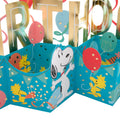 Jumbo Birthday Card - 3D Pop-Up PEANUTS™ SNOOPY & WOODSTOCK Banner