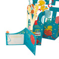 Jumbo Birthday Card - 3D Pop-Up PEANUTS™ SNOOPY & WOODSTOCK Banner